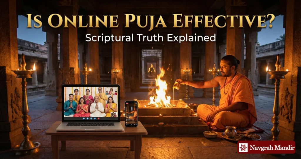 Is online puja effective