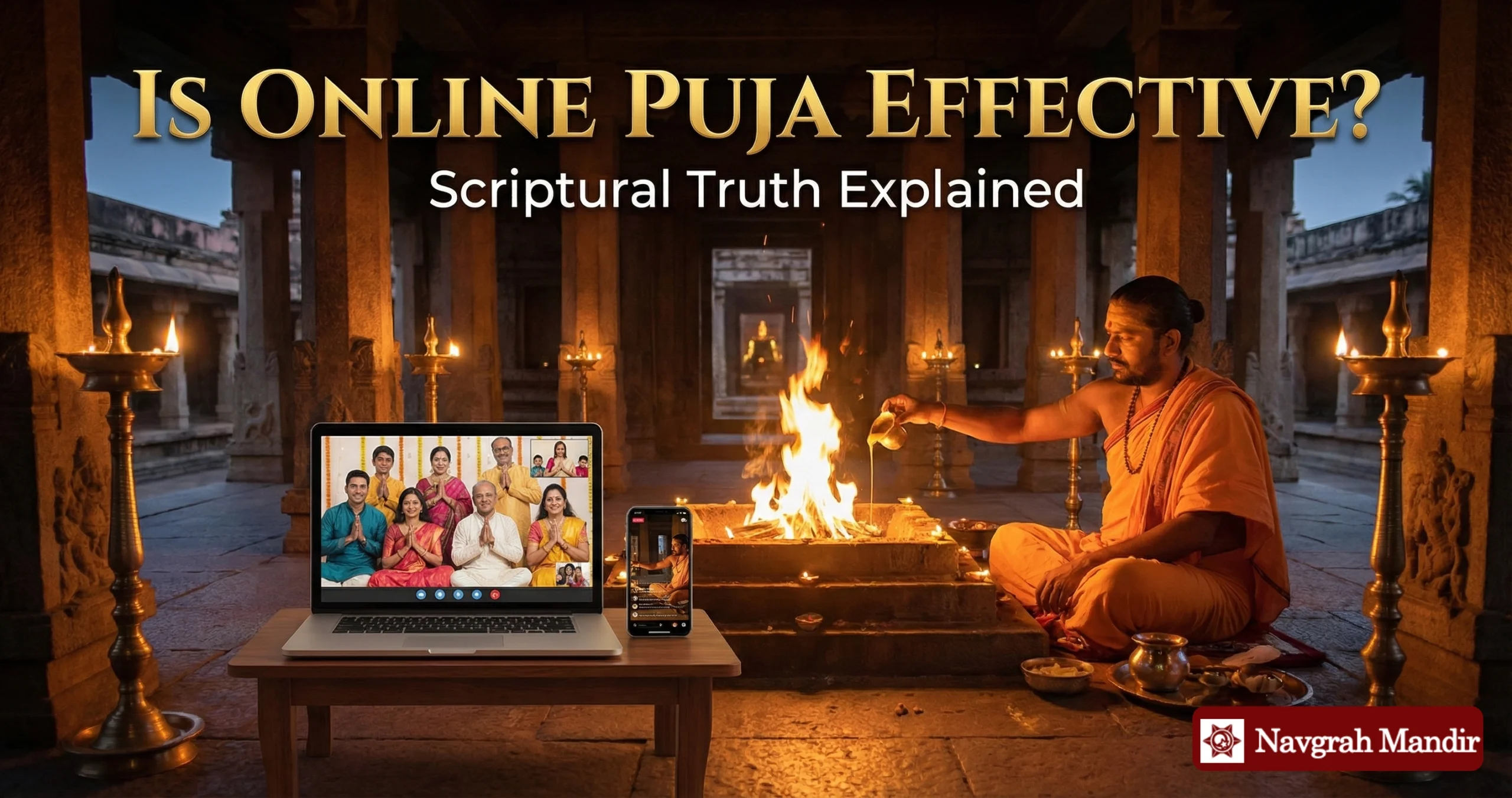 Is online puja effective