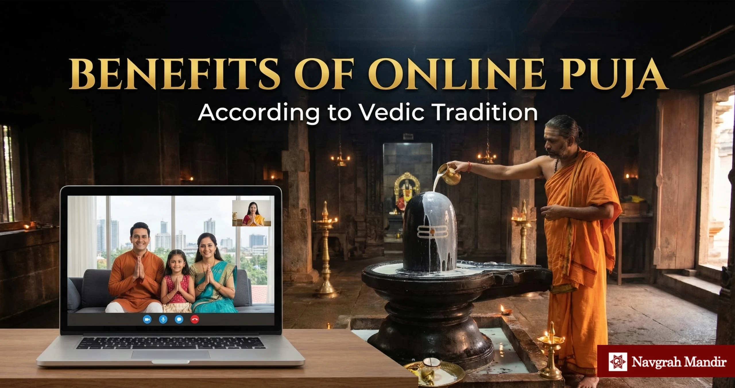 benefits of online puja