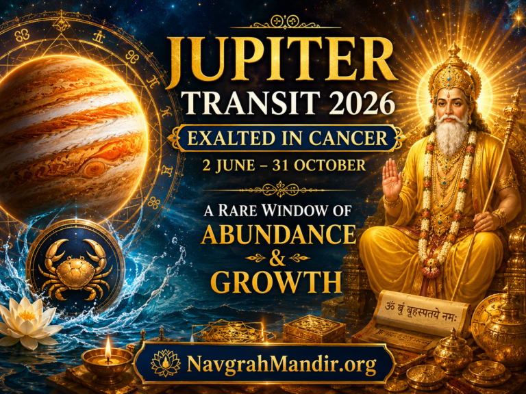 Jupiter Transit 2026 – Exalted Jupiter in Cancer