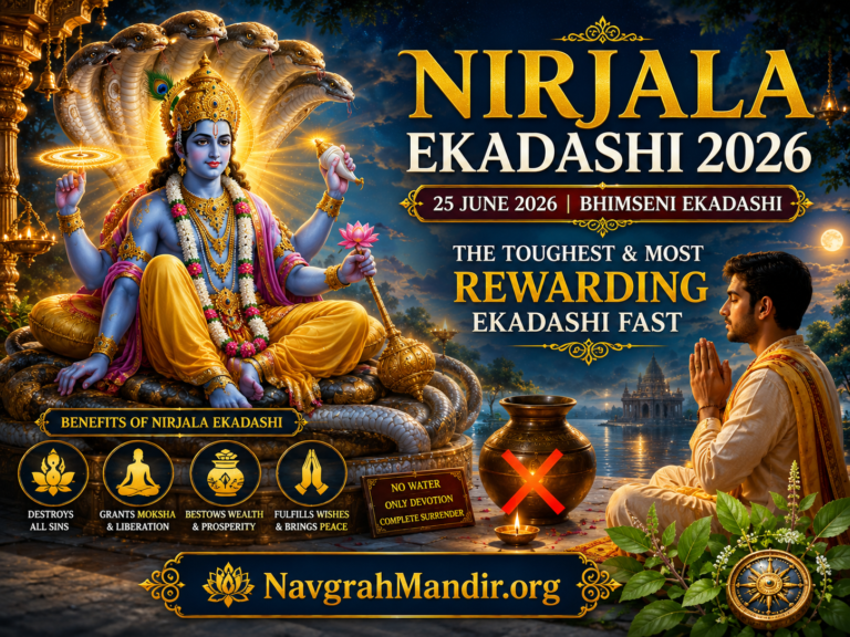 Nirjala Ekadashi 2026 – Date, Vrat & Bhima Story